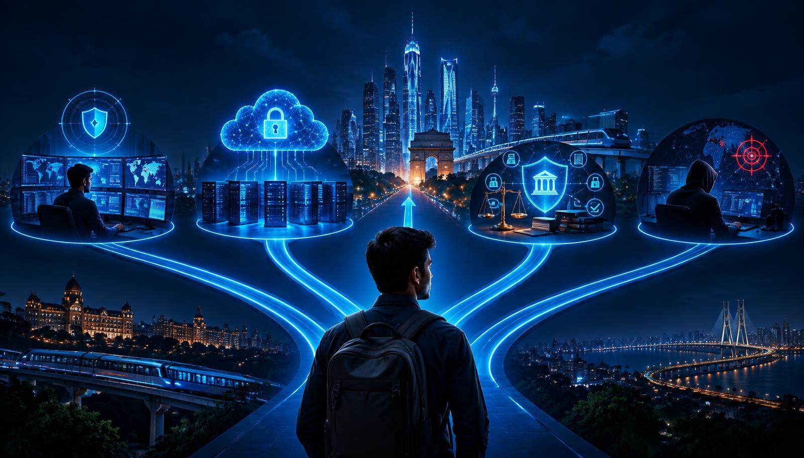 Editorial illustration for Is cyber security a good career in India? An honest answer